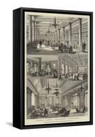 The Grosvenor Gallery Library, New Bond-Street-Frank Watkins-Framed Stretched Canvas