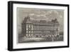 The Grosvenor Hotel, in Course of Erection on the Site of the Old Grosvenor Basin, Belgravia-null-Framed Giclee Print