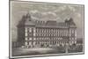 The Grosvenor Hotel, in Course of Erection on the Site of the Old Grosvenor Basin, Belgravia-null-Mounted Giclee Print