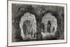 The Grotto in Hawkstone Park 1854-null-Mounted Giclee Print