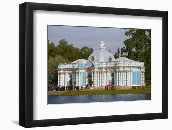 The Grotto (Morning Hall) Pavilion, Tsarskoe Selo, Pushkin, UNESCO World Heritage Site, Russia, Eur-Richard Maschmeyer-Framed Photographic Print