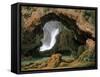 The Grotto of Neptune in Tivoli, 1812-Johann Martin von Rohden-Framed Stretched Canvas