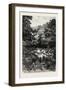 The Grotto of St. Andre Near Nice, France , 1882-null-Framed Giclee Print