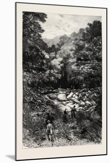 The Grotto of St. Andre Near Nice, France , 1882-null-Mounted Giclee Print