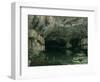 The Grotto of the Loue, 1864-Gustave Courbet-Framed Giclee Print