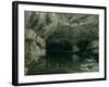The Grotto of the Loue, 1864-Gustave Courbet-Framed Giclee Print