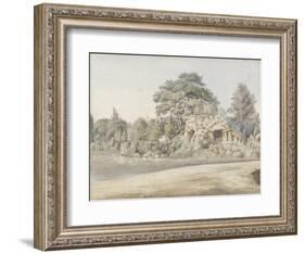 The Grotto, Virginia Water-Thomas Sandby-Framed Giclee Print