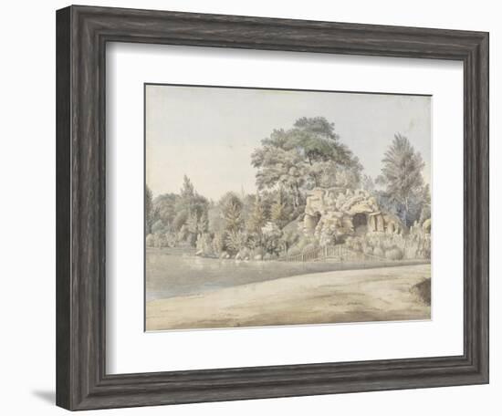 The Grotto, Virginia Water-Thomas Sandby-Framed Giclee Print