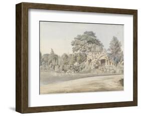 The Grotto, Virginia Water-Thomas Sandby-Framed Giclee Print