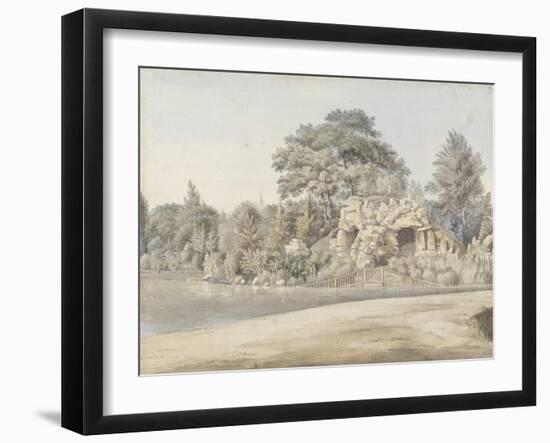 The Grotto, Virginia Water-Thomas Sandby-Framed Giclee Print