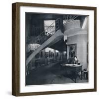 'The ground floor gallery of the American-British Art Center', c1941-Unknown-Framed Photographic Print