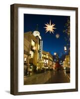 The Grove Mall by Farmer's Market, West Hollywood, Los Angeles, California, USA-Walter Bibikow-Framed Photographic Print