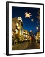 The Grove Mall by Farmer's Market, West Hollywood, Los Angeles, California, USA-Walter Bibikow-Framed Photographic Print