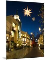 The Grove Mall by Farmer's Market, West Hollywood, Los Angeles, California, USA-Walter Bibikow-Mounted Photographic Print