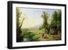 The Grove of Egeria-Franz Ludwig Catel-Framed Giclee Print