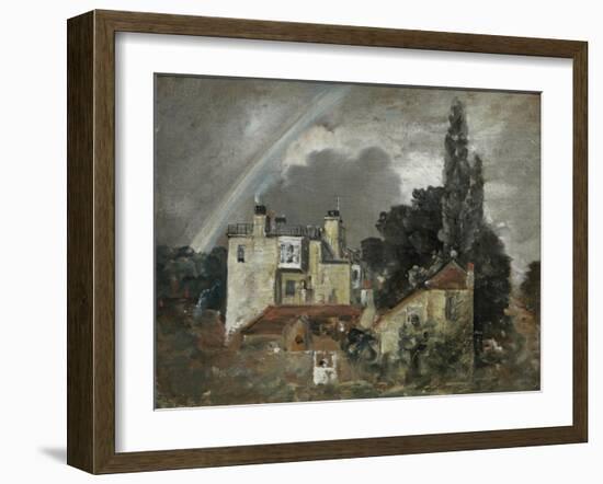 The Grove or Admiral's House, Hampstead, London-John Constable-Framed Giclee Print