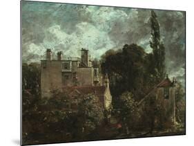 The Grove, or the Admiral's House in Hampstead, 1821-1822-John Constable-Mounted Giclee Print