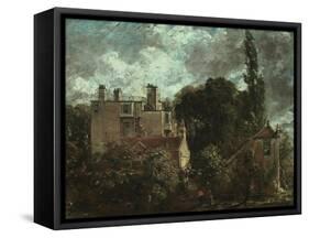 The Grove, or the Admiral's House in Hampstead, 1821-1822-John Constable-Framed Stretched Canvas