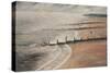 The Groynes, 2015 (Oil on Panel)-Chris Ross Williamson-Stretched Canvas