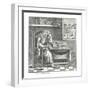 The Grub Street Hermit. from a Picture Published by Richardson, 1878-Walter Thornbury-Framed Giclee Print