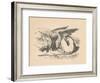 'The Gryphon asleep in the sun', 1889-John Tenniel-Framed Giclee Print
