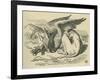 The Gryphon, Lewis Carroll-John Tenniel-Framed Giclee Print