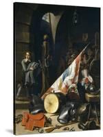 The Guard, 1640-1650-David Teniers the Younger-Stretched Canvas