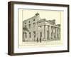 The Guard-House, Charleston, Shattered in the South Carolina Earthquake of 1886-null-Framed Giclee Print