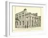 The Guard-House, Charleston, Shattered in the South Carolina Earthquake of 1886-null-Framed Giclee Print