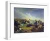 The Guard Hussars Attacking Near Warsaw on August 26Th, 1831, 1837-Mikhail Yuryevich Lermontov-Framed Giclee Print