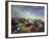 The Guard Hussars Attacking Near Warsaw on August 26Th, 1831, 1837-Mikhail Yuryevich Lermontov-Framed Giclee Print