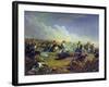 The Guard Hussars Attacking Near Warsaw on August 26Th, 1831, 1837-Mikhail Yuryevich Lermontov-Framed Giclee Print