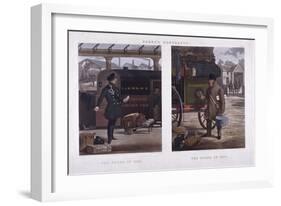 The Guard of 1852 and the Guard of 1832, 1852-J Harris-Framed Giclee Print