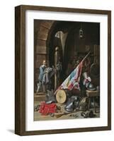 The Guardhouse, 1640-50-David the Younger Teniers-Framed Giclee Print