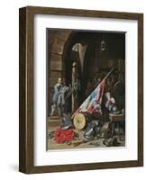 The Guardhouse, 1640-50-David the Younger Teniers-Framed Giclee Print