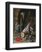 The Guardhouse, 1640-50-David the Younger Teniers-Framed Giclee Print