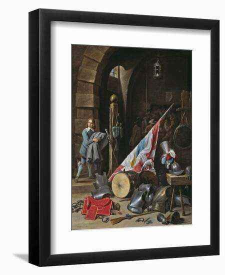 The Guardhouse, 1640-50-David the Younger Teniers-Framed Giclee Print