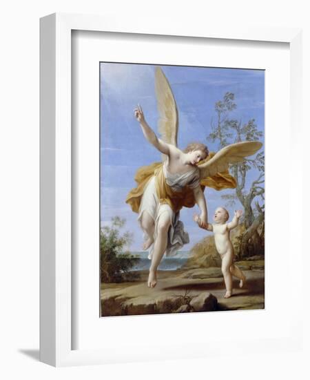 The Guardian Angel, 1716-Marco Antonio Franceschini-Framed Giclee Print