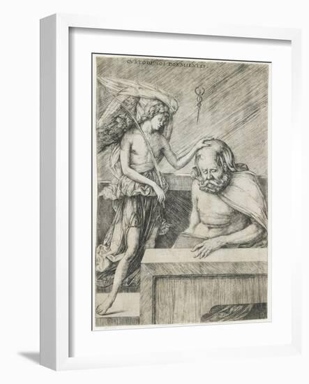 The Guardian Angel, C. 1509-Jacopo De' Barbari-Framed Giclee Print