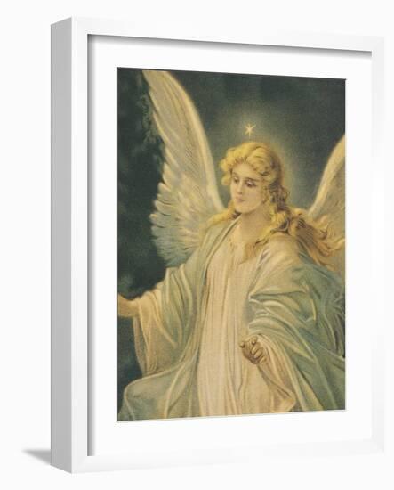 The Guardian Angel - Detail-The Victorian Collection-Framed Giclee Print