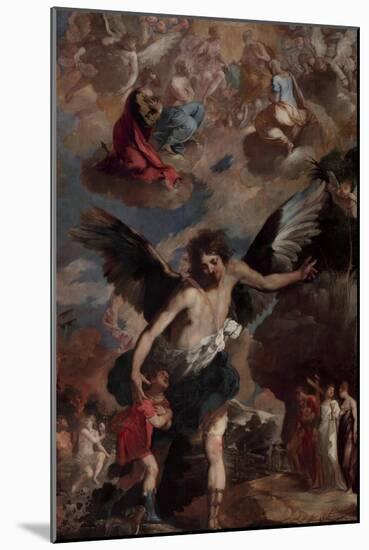 The Guardian Angel (L'Angelo Custode)-Francesco Maffei-Mounted Giclee Print