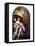 The Guardian Angel-Gian Lorenzo Bernini-Framed Stretched Canvas