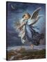 The Guardian Angel-Wilhelm Von Kaulbach-Stretched Canvas