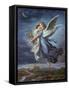 The Guardian Angel-Wilhelm Von Kaulbach-Framed Stretched Canvas