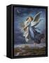The Guardian Angel-Wilhelm Von Kaulbach-Framed Stretched Canvas