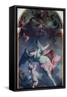 The Guardian Angel-Felice Giani-Framed Stretched Canvas