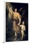 The Guardian Angel-Bartolome Esteban Murillo-Framed Art Print