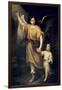 The Guardian Angel-Bartolome Esteban Murillo-Framed Art Print