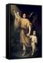 The Guardian Angel-Bartolome Esteban Murillo-Framed Stretched Canvas
