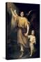 The Guardian Angel-Bartolome Esteban Murillo-Stretched Canvas